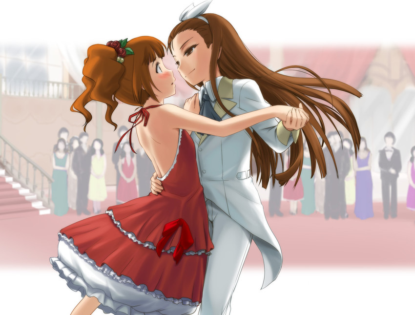 minase iori and takatsuki yayoi (idolmaster and 1 more) drawn by zanzi