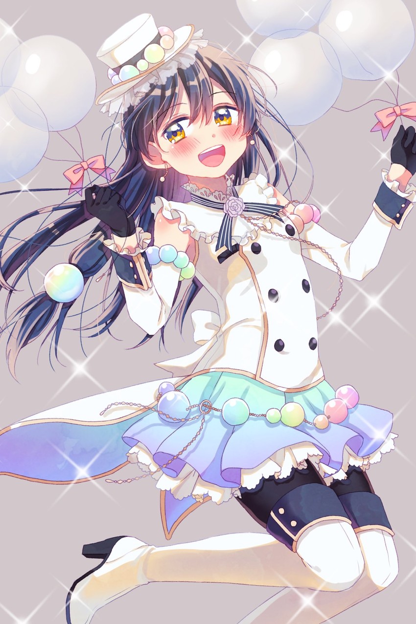 sonoda umi (love live! and 2 more) drawn by hina_(hinalovesugita)
