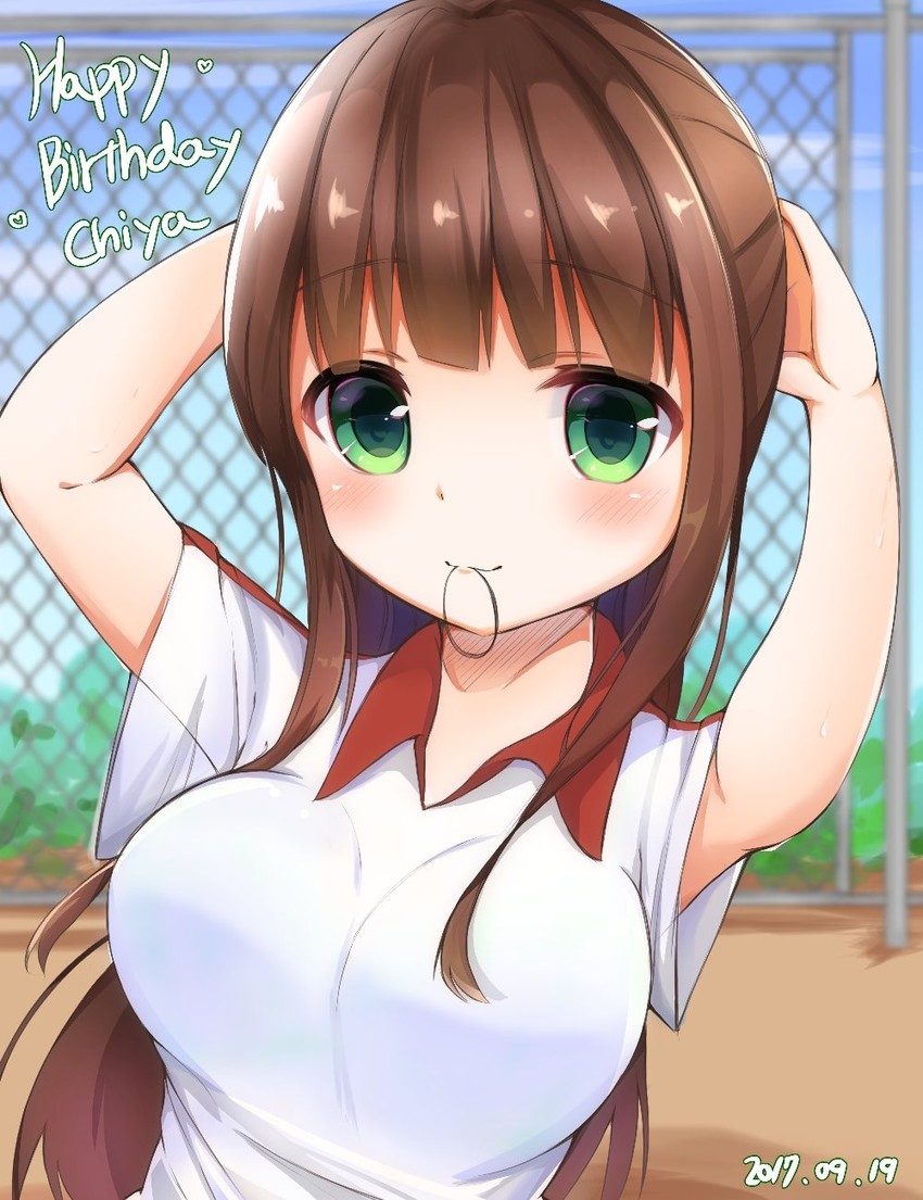 ujimatsu chiya (gochuumon wa usagi desu ka?) drawn by maru_usagi_(maruusagi22)