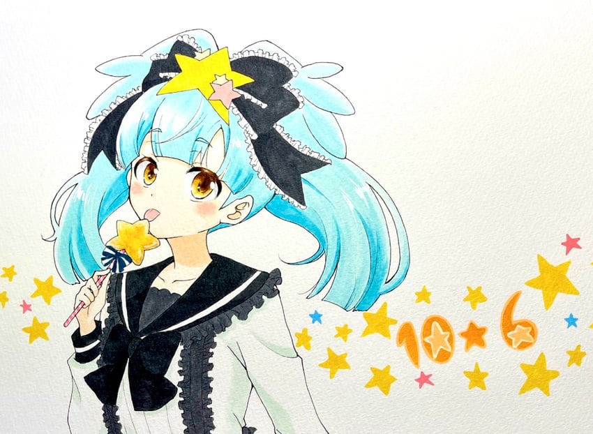 hoshikawa lily (zombie land saga) drawn by kita_hori