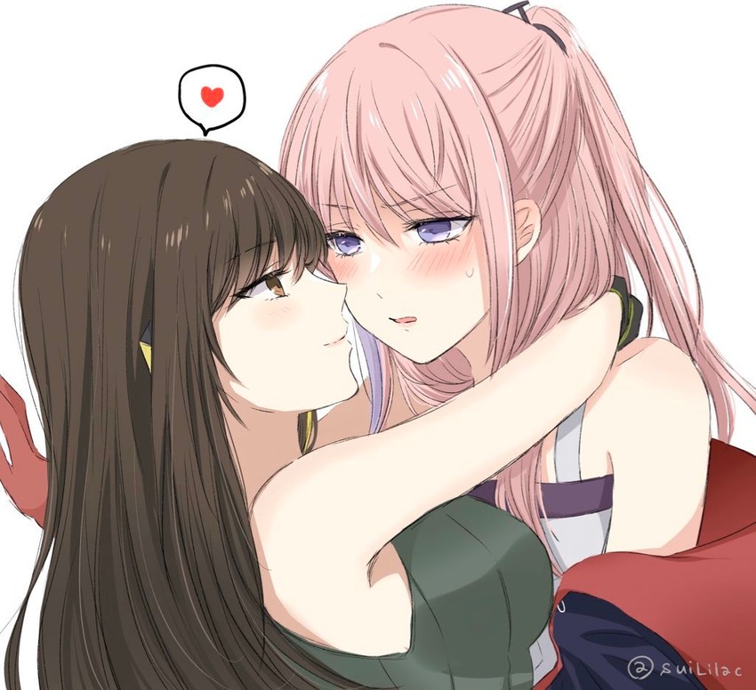 m4a1 and st ar-15 (girls' frontline) drawn by sui_(camellia)