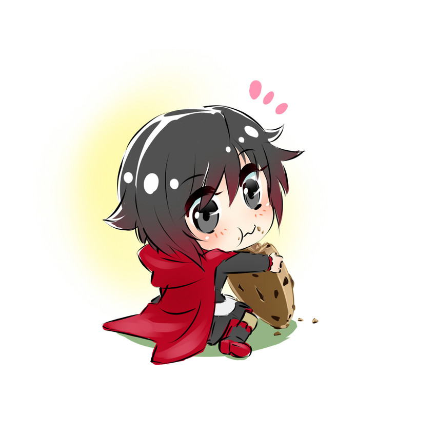 ruby rose (rwby) drawn by iesupa
