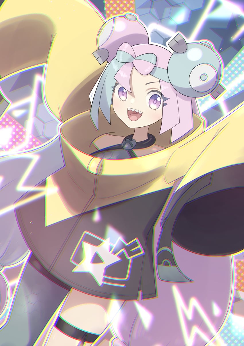 iono (pokemon and 1 more) drawn by marian_oekaki