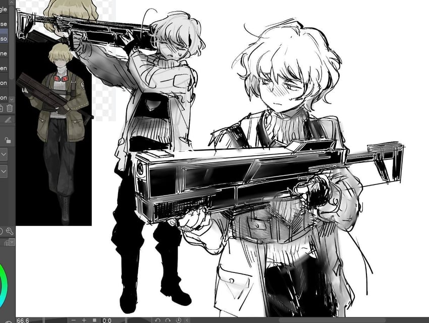 stephan (project moon and 1 more) drawn by kampuzu and nai_ga