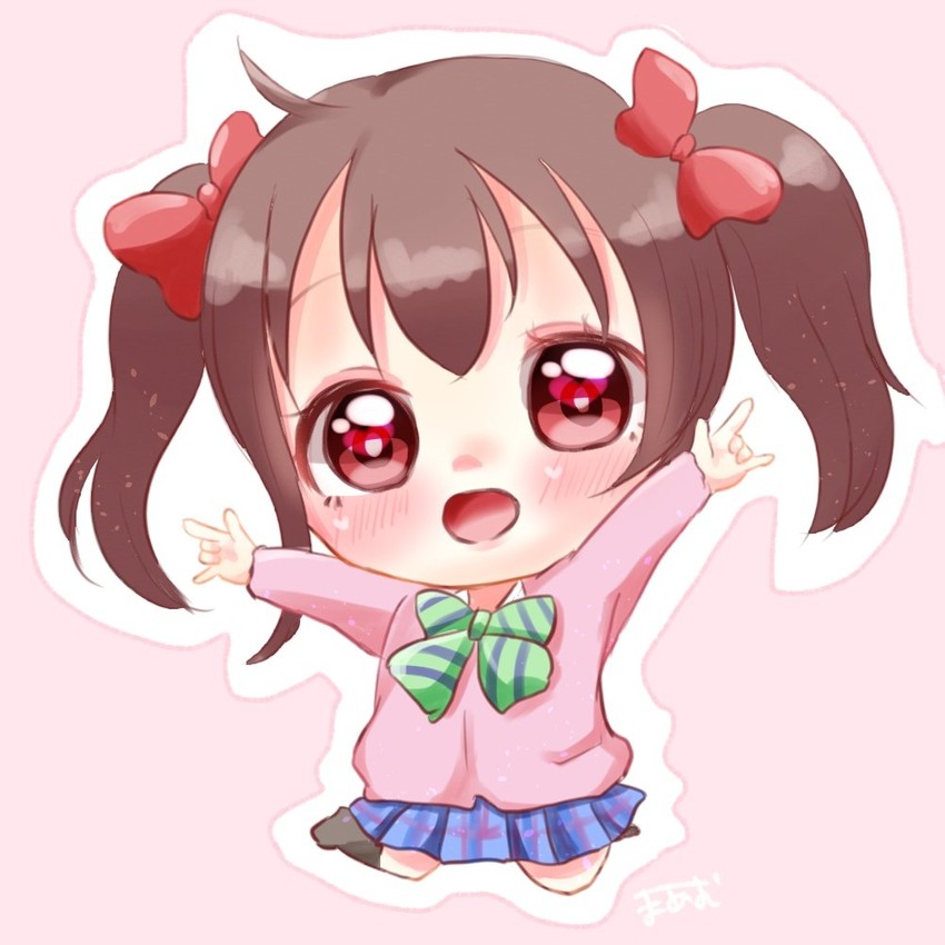 yazawa nico (love live! and 1 more) drawn by sakuramochi_maamu