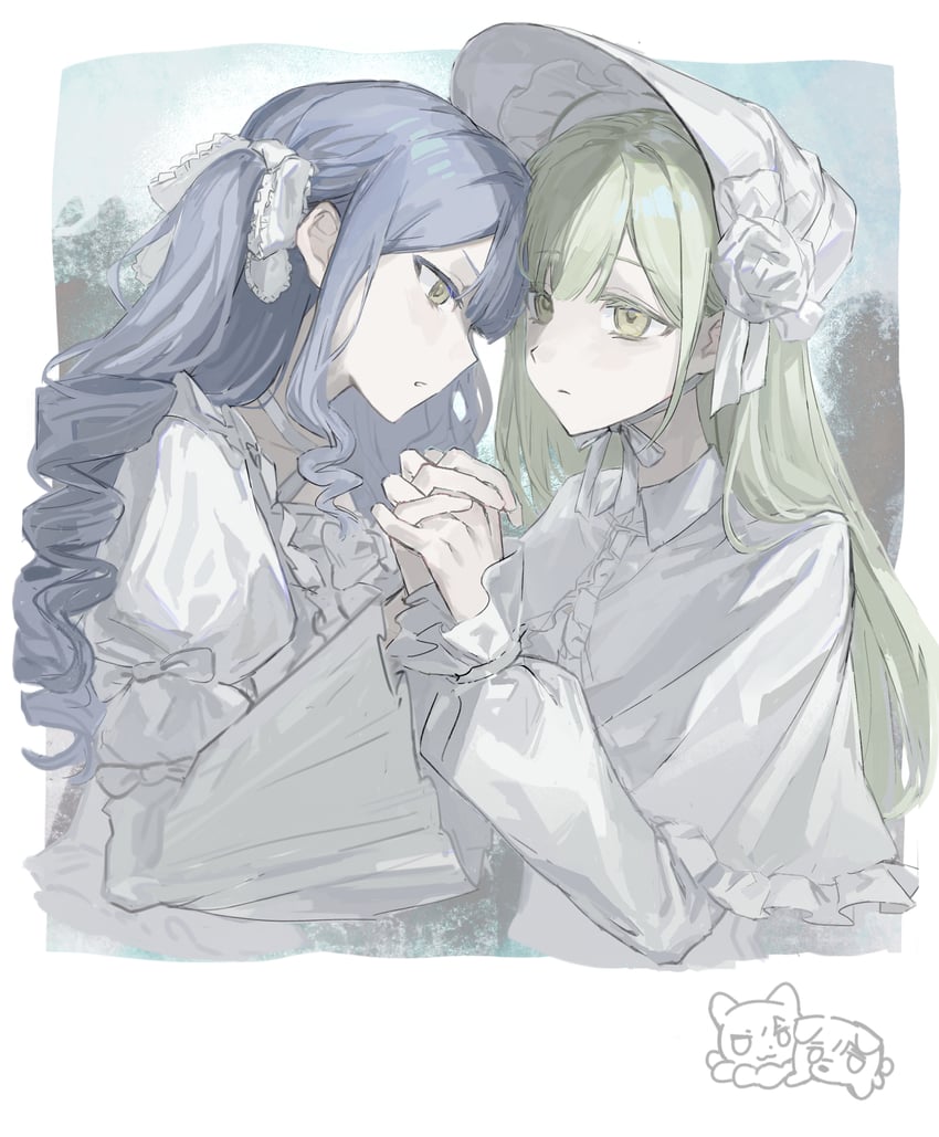 togawa sakiko and wakaba mutsumi (bang dream! and 3 more) drawn by kuukip