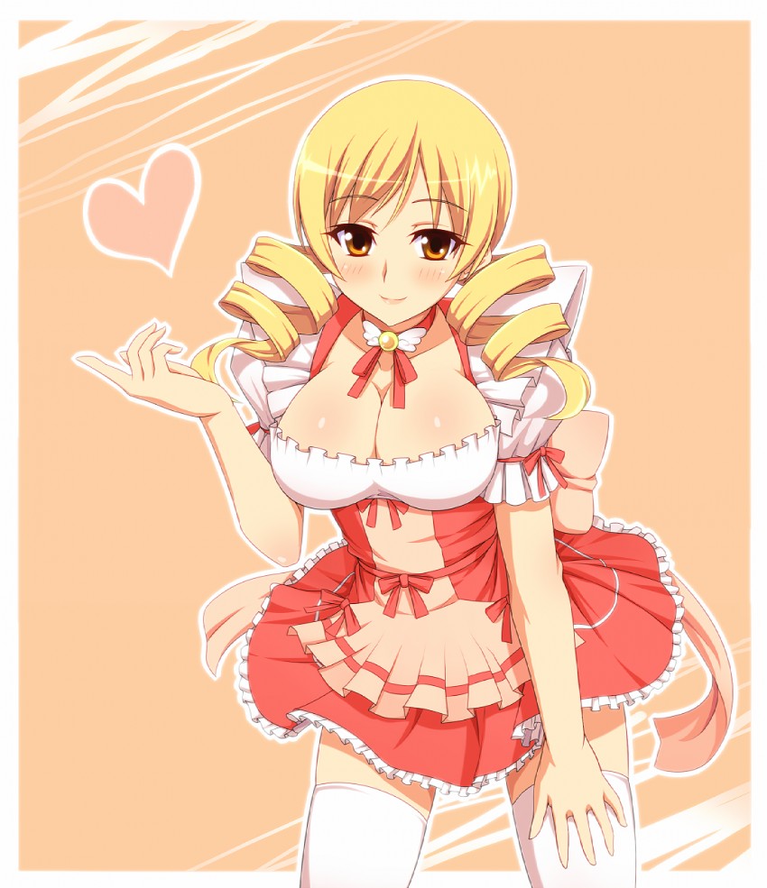 tomoe mami and daikuuji ayu (mahou shoujo madoka magica and 1 more) drawn by surume_(clavis)