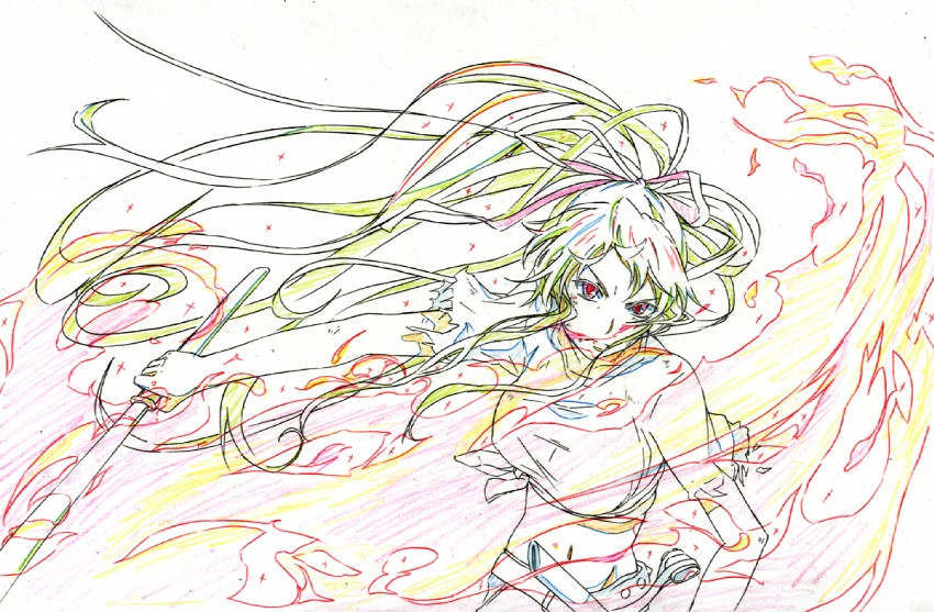 kanzaki kaori (toaru majutsu no index and 1 more) drawn by yataneko_(echigo)