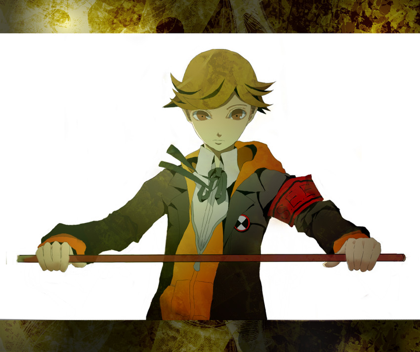 amada ken (persona and 1 more) drawn by baruserona_okamoto