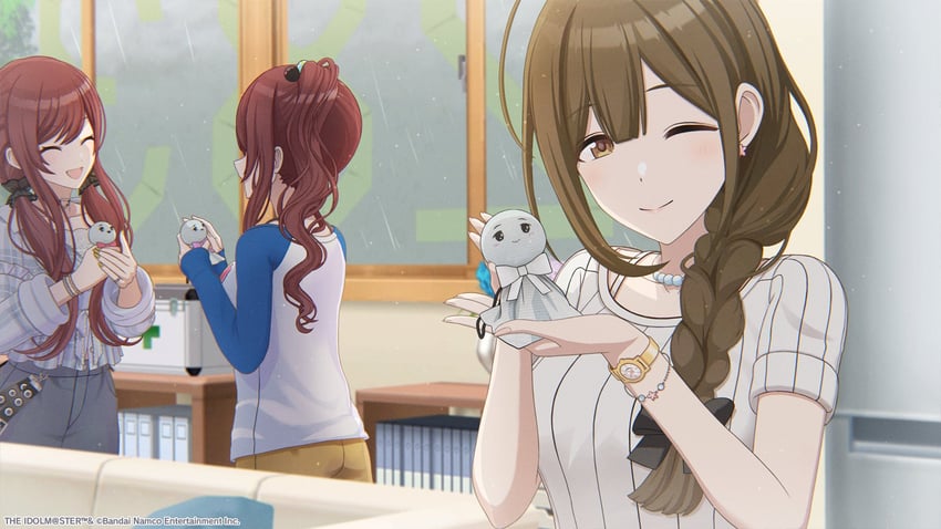 osaki amana, kuwayama chiyuki, and osaki tenka (idolmaster and 1 more)