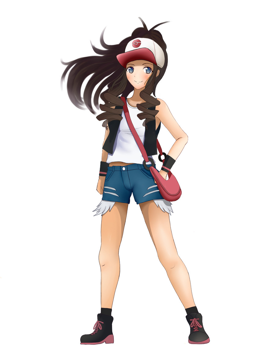 hilda (pokemon and 1 more) drawn by fermi_(aoyama)