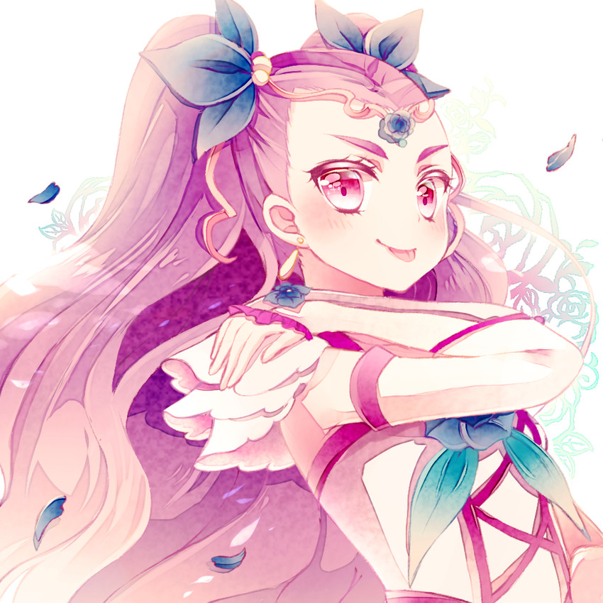 mimino kurumi, milk, and milky rose (precure and 2 more) drawn by yuucho_(cololal)