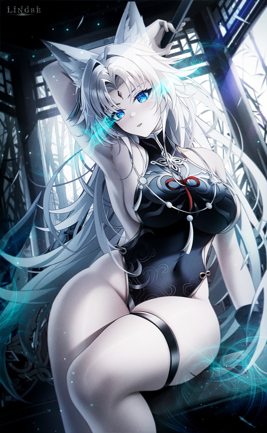 feixiao (honkai and 1 more) drawn by ling_dianxia