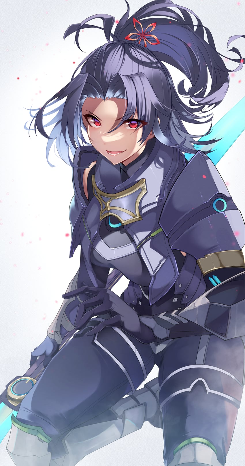ashera (xenoblade chronicles and 1 more) drawn by risumi_(taka-fallcherryblossom)