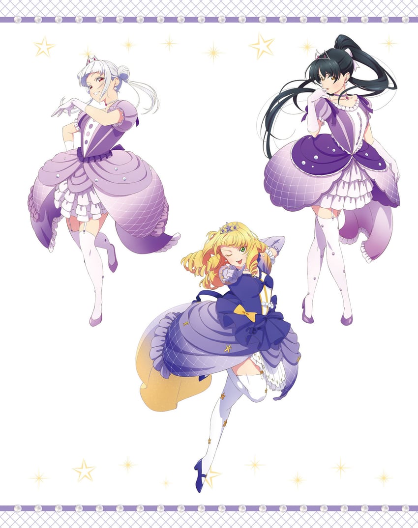 heanna sumire, arashi chisato, and hazuki ren (love live! and 1 more)