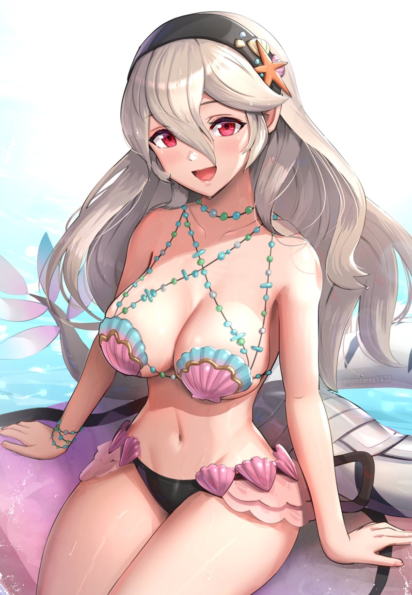 female corrin (fire emblem and 2 more) drawn by gonzarez