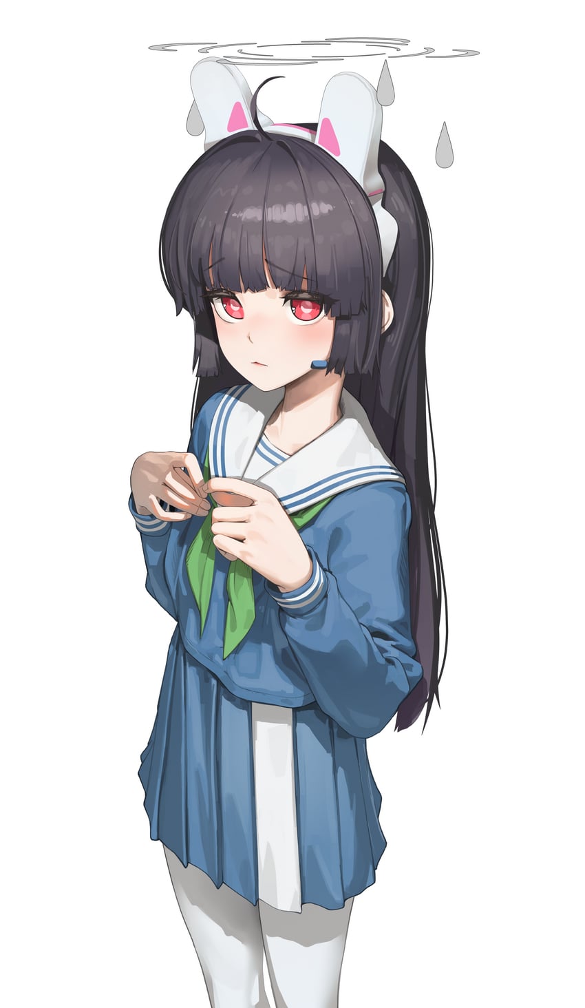 miyu (blue archive) drawn by tagua