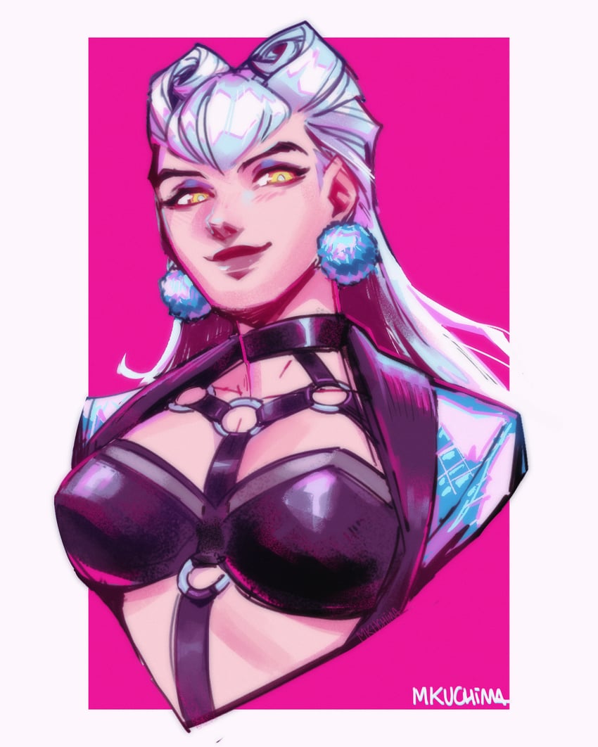 evelynn and k/da all out evelynn (league of legends) drawn by osevno
