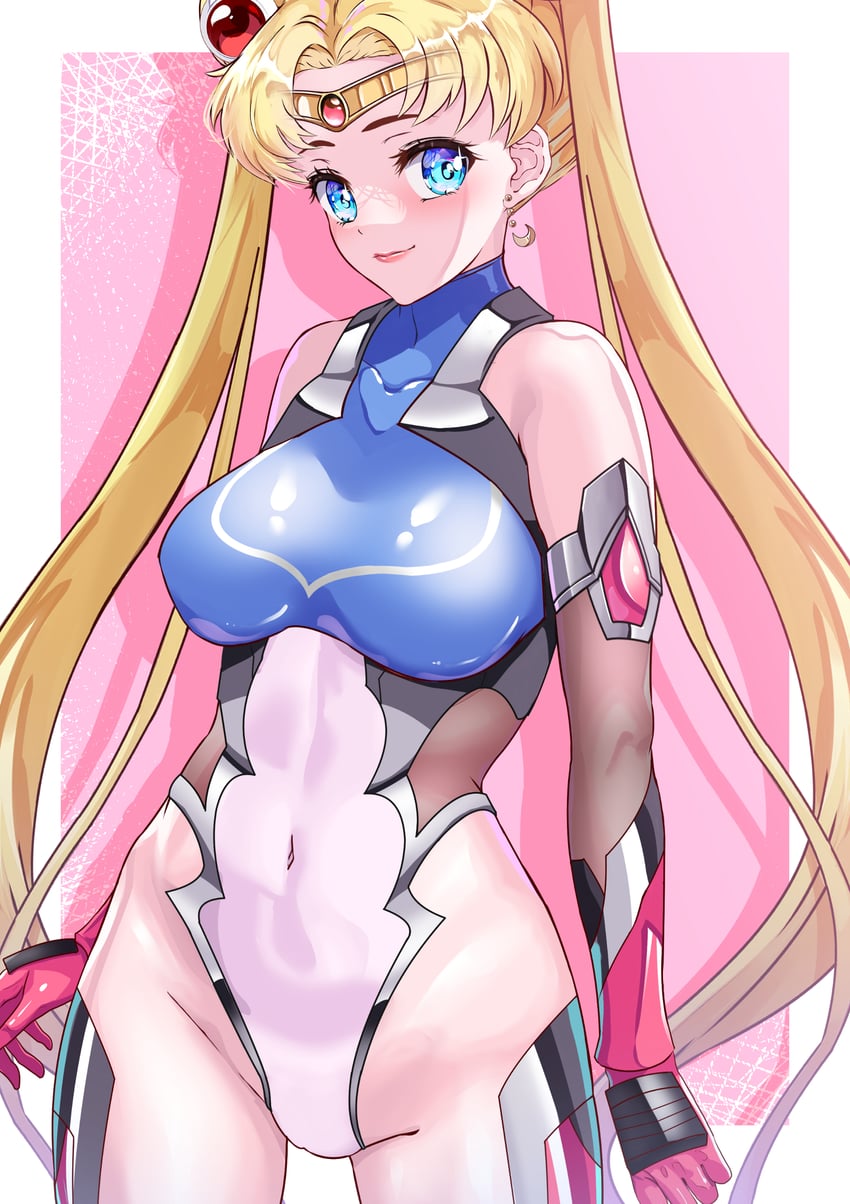 tsukino usagi and sailor moon (bishoujo senshi sailor moon and 1 more) drawn by arion_canvas