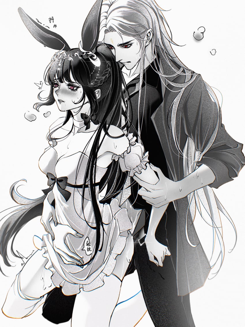 xiao wu and tang san (douluo dalu) drawn by rookie