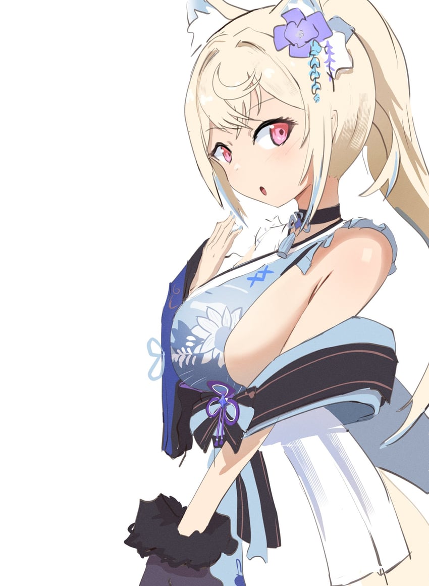 fuwawa abyssgard (hololive and 1 more) drawn by angelchama