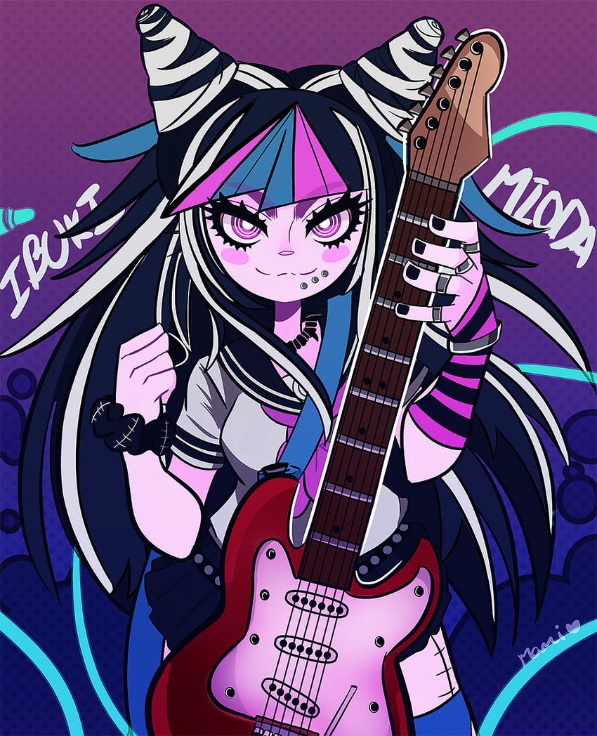 mioda ibuki (danganronpa and 1 more) drawn by pyurupretty