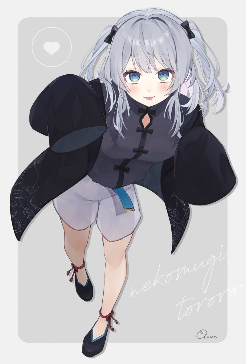 nekomugi tororo (indie virtual youtuber) drawn by okome_(omc_0905)