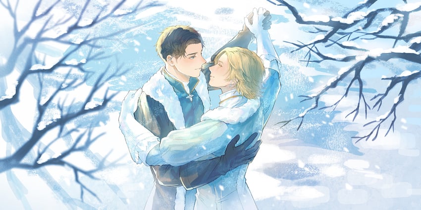 dion lesage and terrence (final fantasy and 1 more) drawn by daitdwyverntail