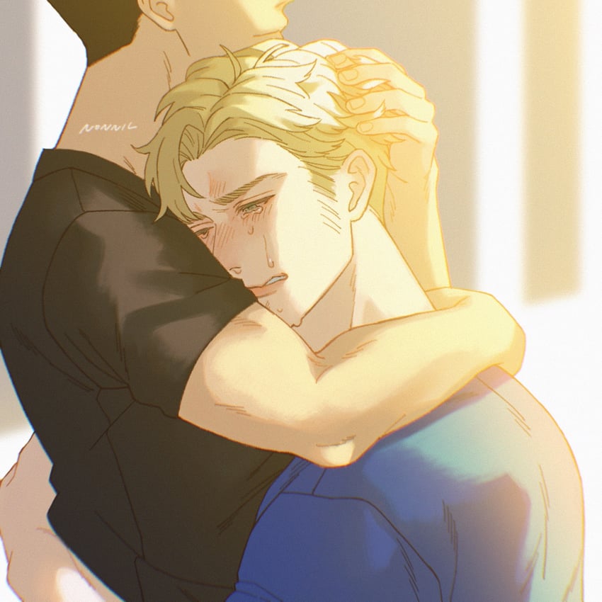 ao isami and lewis smith (yuuki bakuhatsu bang bravern) drawn by nonnil