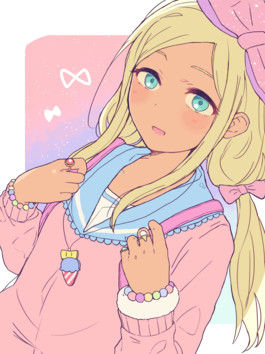 layla (idolmaster and 2 more) drawn by akr_mas