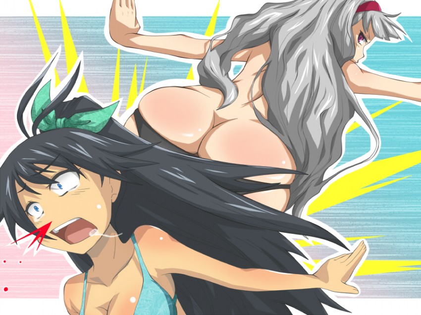 shijou takane and ganaha hibiki (idolmaster) drawn by chidori_kou