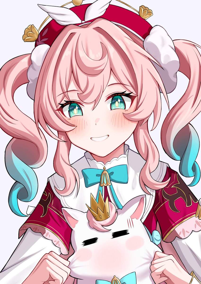 hyacine and little ica (honkai and 1 more) drawn by tbbrian_1