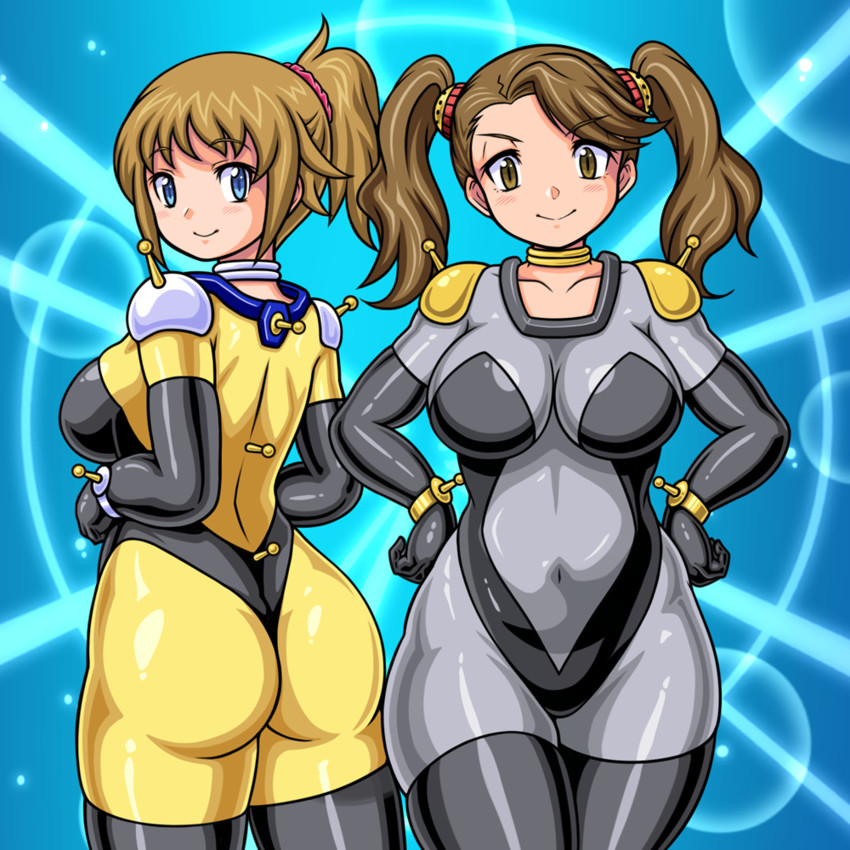 hoshino fumina and sazaki kaoruko (gundam and 2 more) drawn by cupsoup