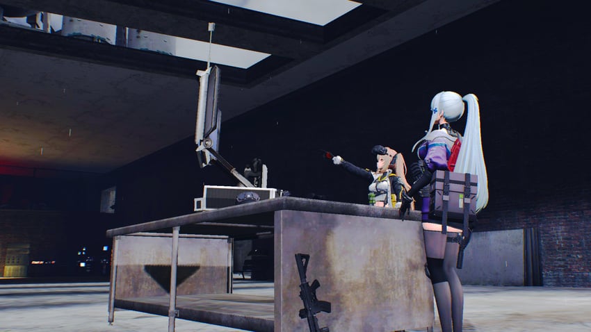hk416, ump9, and g11 (girls' frontline and 1 more) drawn by imppossiy