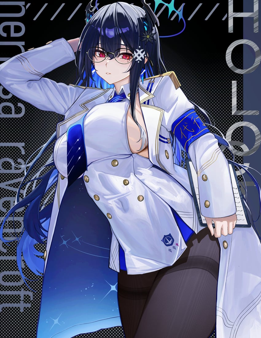 nerissa ravencroft and rin (blue archive and 2 more) drawn by gurei_(streaper42846)
