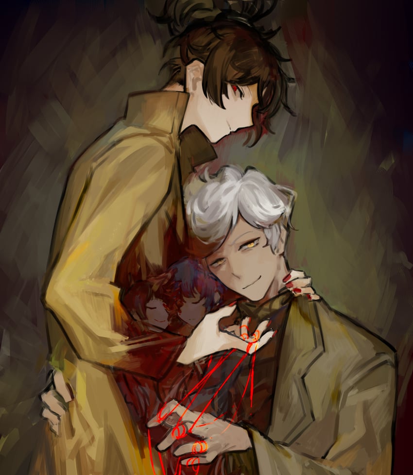 elena, jae-heon, and tomerry (project moon and 1 more) drawn by nishikujic
