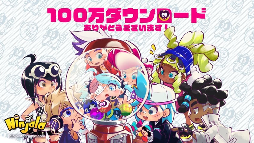 gumchi, kappei, berecca, van, lucy, and 4 more (ninjala and 1 more) drawn by rianti-wong