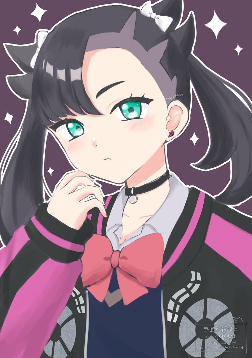 marnie (pokemon and 1 more) drawn by aoneko4ao_(edwf7745)