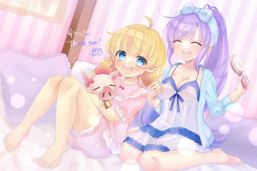 fam valhoef and patricia shandy (iris mysteria!) drawn by hachidoriwanokuni