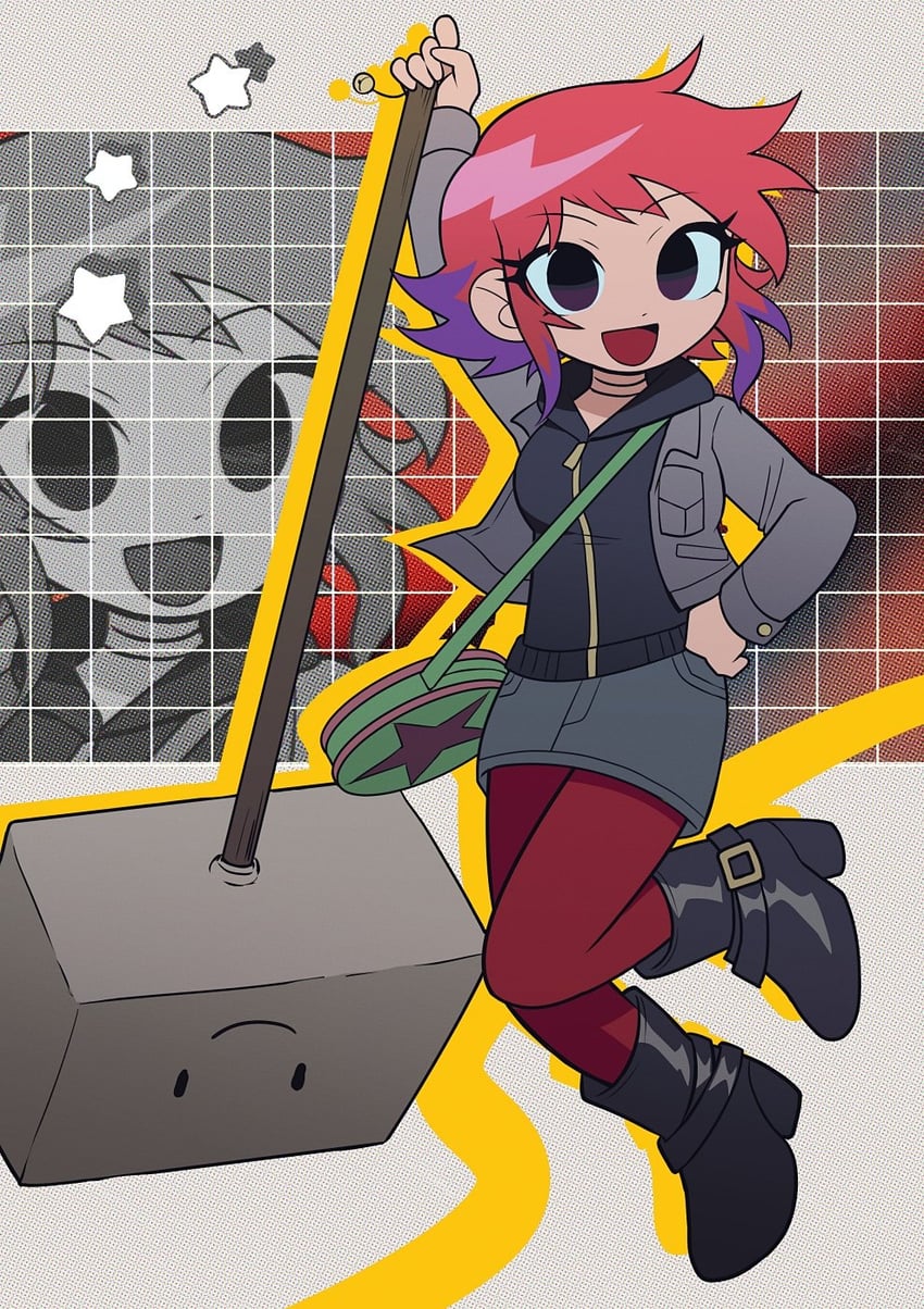 ramona flowers (scott pilgrim and 1 more) drawn by g_tsurius