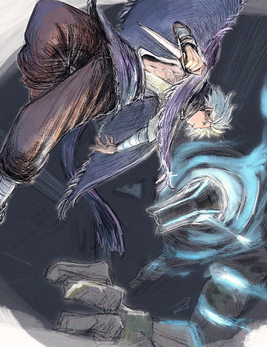 therion (octopath traveler and 1 more) drawn by qqqqqli