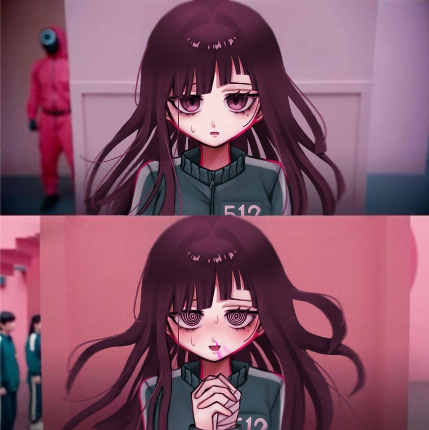 tsumiki mikan (danganronpa and 2 more) drawn by chino_11141