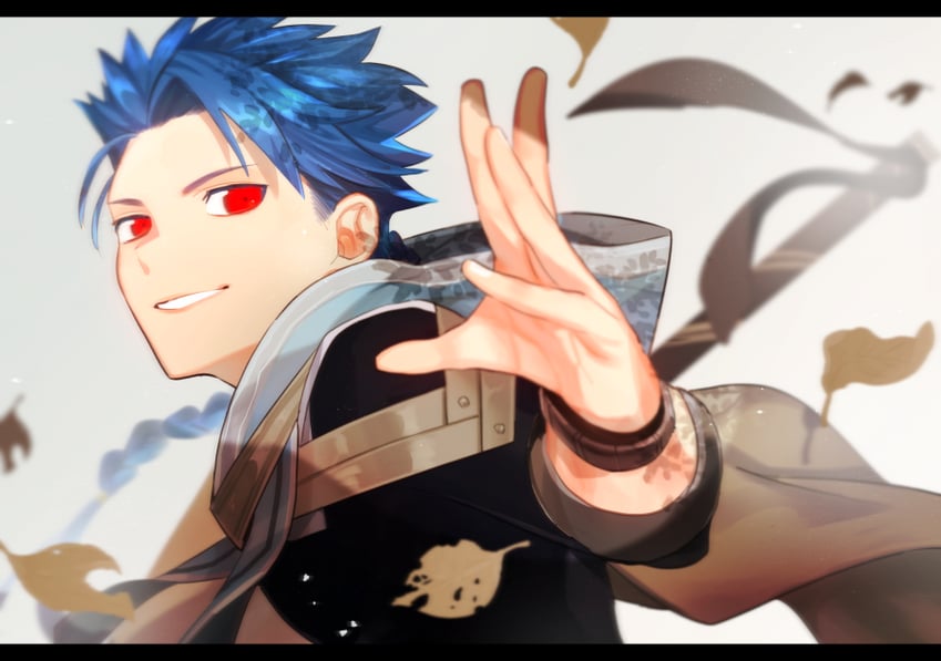cu chulainn and setanta (fate and 1 more) drawn by kiyoshita