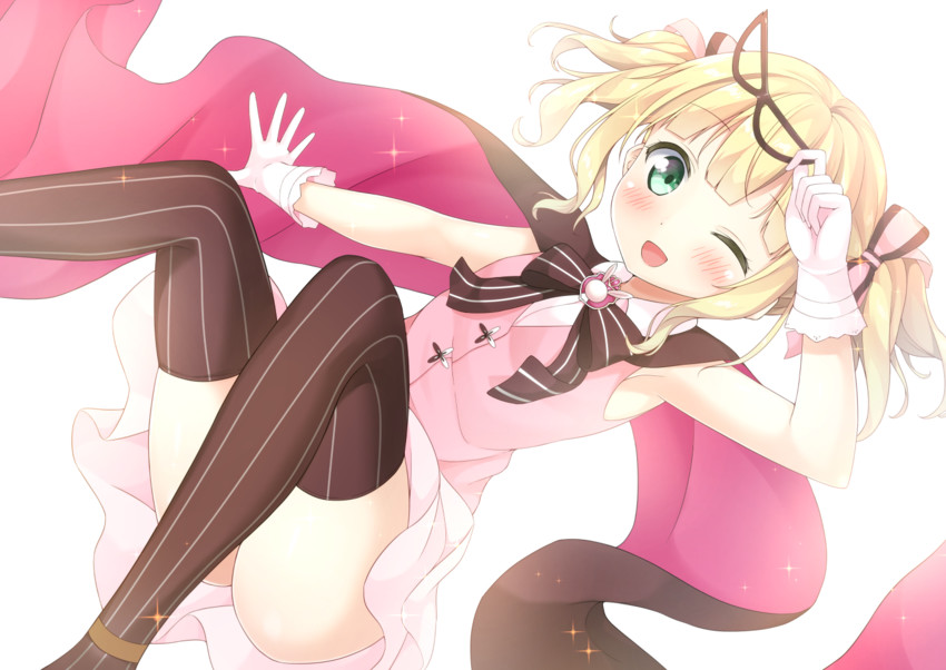kirima syaro and phantom thief lapin (gochuumon wa usagi desu ka?) drawn by karutamo