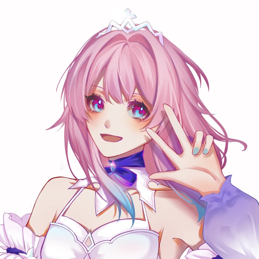 march 7th (honkai and 1 more) drawn by zhangshu_u