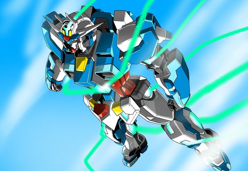 record gundam (original and 1 more) drawn by amakawa_mayu