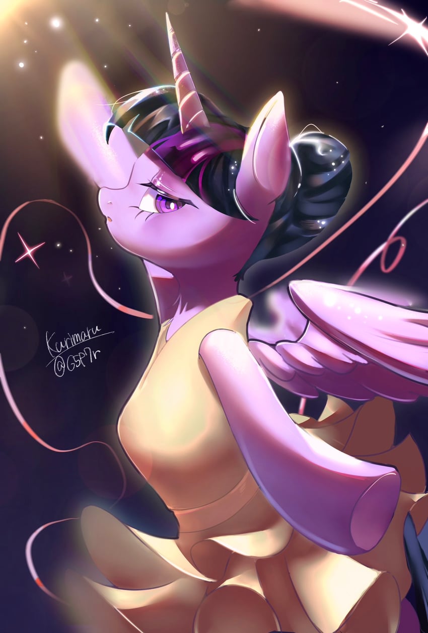 twilight sparkle (my little pony and 1 more) drawn by g5p7r