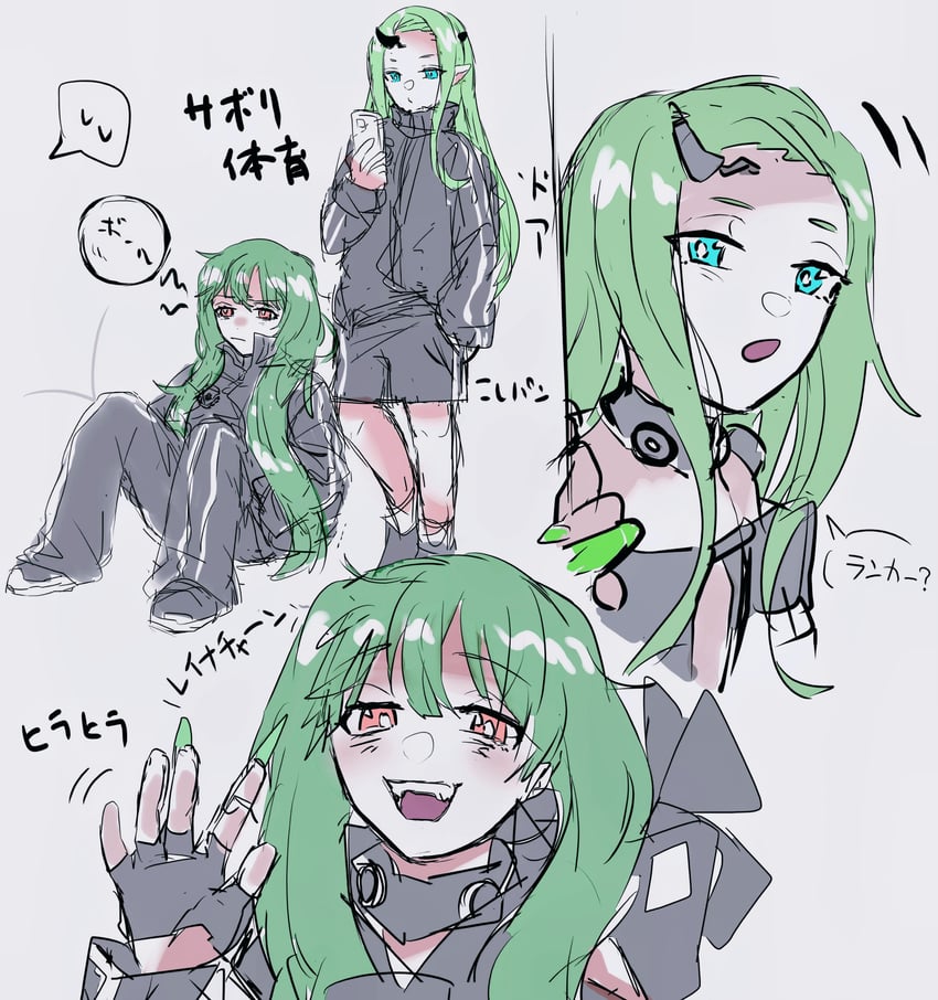 yami reina and yami ranka (macross and 3 more) drawn by m_rgfn