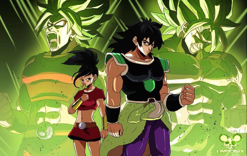 broly and kale (dragon ball and 2 more) drawn by limbonix