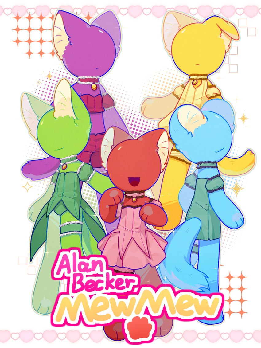momomiya ichigo, mew ichigo, aizawa mint, fujiwara zakuro, midorikawa lettuce, and 10 more (tokyo mew mew and 2 more) drawn by xiaoyezi72508